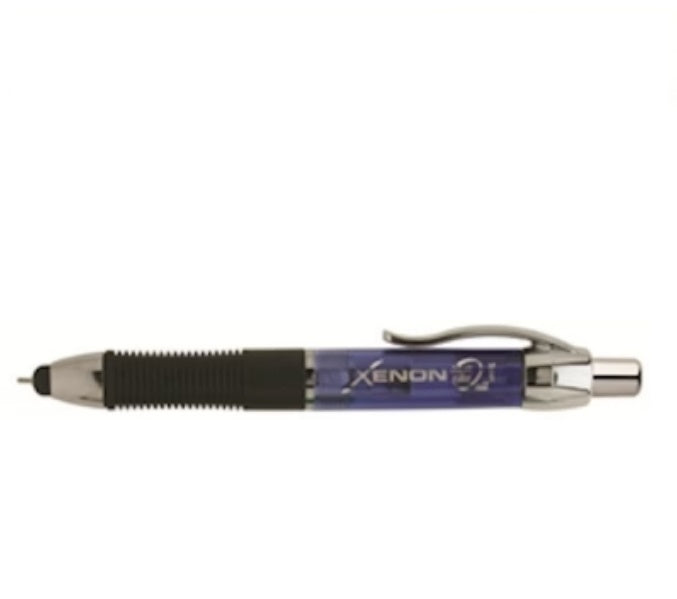 V1 30490 Itoya XS-300-BU XENON Ocean Blue iPad Stylus Retractable Pen