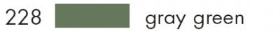 E1 56523 Tombow Dual Brush Pen ABT- 228 gray green