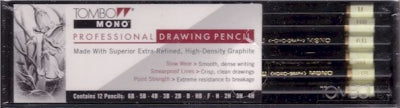 AA 51514 Box/DOZEN Tombow 4H Prof Drawing Pencils - $0.92 ea -