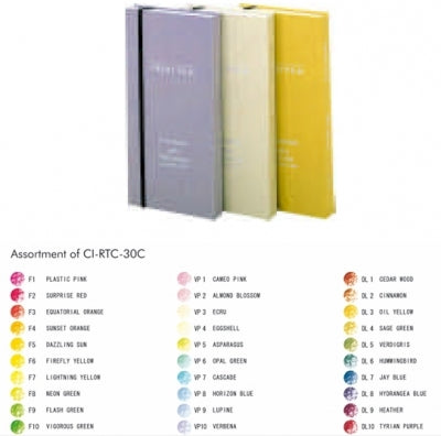 AA 51527 Tombow SEASCAPE Set of 30 Wax Colored Pencils -