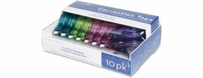 TV 68723 Box/16 Tombow 160 Pieces ASST RETRO White Mono Correction Tape 4mm x 10m Bulk Pack : 2 MASTER CARTON .. - $17.00 ea -