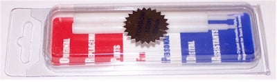 TD 70001 PENWA.COM Twin-Pack WHITE/BLACK Delrin Stylus for Tombow Rollerball