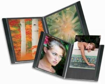 DS 31371 Box/DOZEN Itoya XP-24-BK 24 Page BLACK Index Profolio - $7.99 ea -