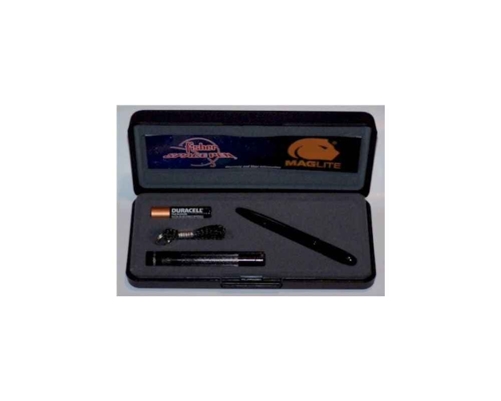 C7 84232 Fisher 400SB/MAG MAGLITE W/Shiny Black BULLET Ballpoint Pen *