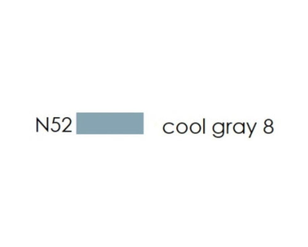 E1 56623 Tombow Dual Brush Pen ABT- N52 cool gray 8