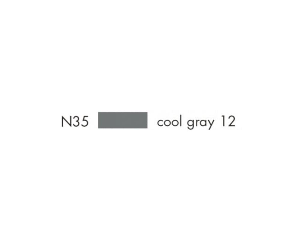 E1 56626 Tombow Dual Brush Pen ABT- N35 cool gray 12