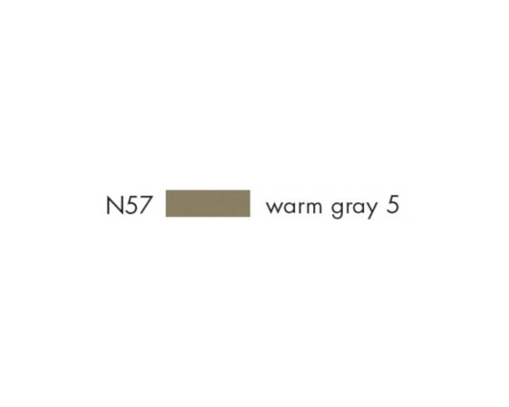 E1 56634 Tombow Dual Brush Pen ABT- N57 warm gray 5