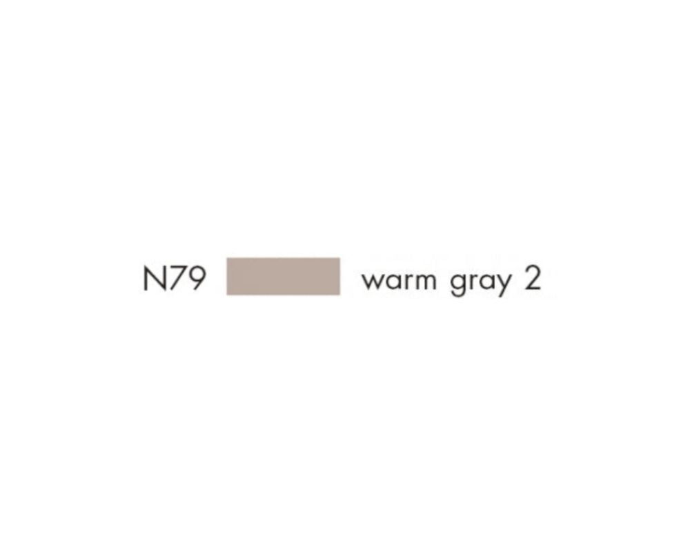 E1 56641 Tombow Dual Brush Pen ABT- N79 warm gray 2