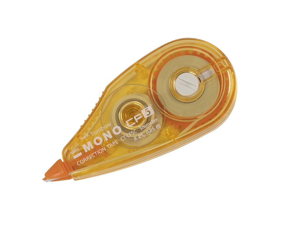 DS 68674 Box/144 Tombow RETRO TANGERINE White Correction Tape MASTER CARTON