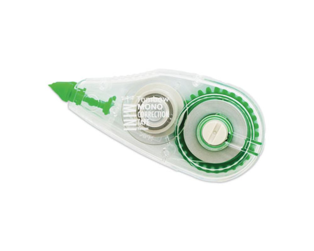 M7 68665 Tombow White REFILLABLE Side Action Correction Tape 1/6x394
