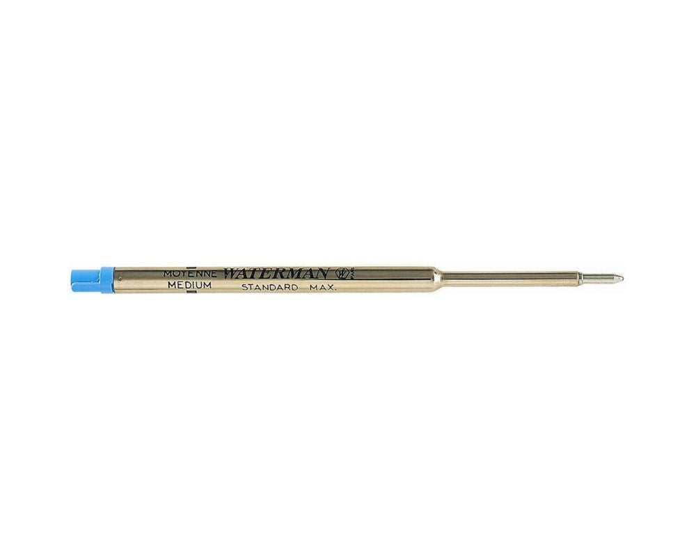 W3 834264 Waterman Maxima Blue Medium Ballpoint Refill - one FREE with each $50 Waterman pen purchase