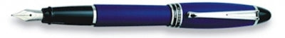 DS 00101 AURORA B10/B-M IPSILON SATIN FOUNTAIN PEN BLUE