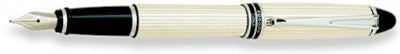 DS 00141 AURORA B14-M STERLING SILVER IPSILON FOUNTAIN PEN