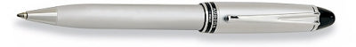AU 00361 AURORA B36 ALL CHROME CAP AND BARREL SATIN FINISH Ballpoint Pen