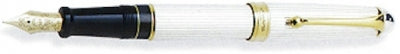 DS 01816 AURORA 816-F SOLID .925 STERLING SILVER FOUNTAIN PEN Fine Nib - Allow 3 weeks for delivery