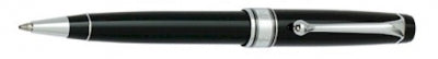 DS 09991 AURORA 998/CN BLACK Ballpoint Pen WITH CHROME PLATED TRIM