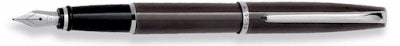 AU 13000 AURORA E13 STYLE GUNMETAL FOUNTAIN PEN Medium Nib