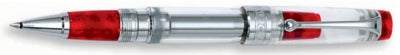 DS 91571 AURORA 571/RA OPTIMA DEMO CHROME RED AURORLOIDE TRIM ROLLERBALL PEN - Allow 3 weeks for delivery