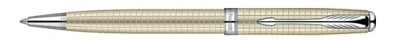 00281 Parker Sonnet Solid .925 Sterling Silver Cisele ST Ballpoint Pen 1774617 S0912520 *