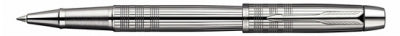 00307 Parker IM Chrome Chiselled Rollerball Pen Black Ink 1774696 S0908650 *