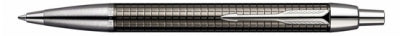 00311 Parker IM Chiselled Gunmetal Ballpoint Pen Black Ink 1774700 S0908720 *