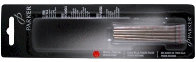 U0 50625 5-pack Parker Multi-Pen/Sonnet Mono Red Medium Refill 1740837