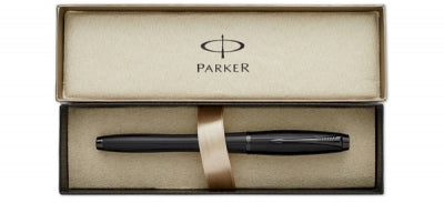 Parker Urban Premium Matte Black Fountain Pen M-Nib Gift Box 1795259
