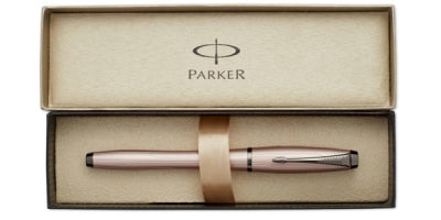 Parker Urban Premium Metallic Pink Rollerball Pen Gift Box 1795278