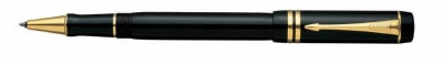 PB 97822 Parker Duofold Black Rollerball Pen 9782200 S0690470 *