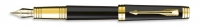 1759933 Parker Premier Black Lacquer GT Fountain Pen F-Nib [E] S0887810 *