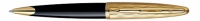 1771499 Waterman Carene Deluxe Essential Black GT Ballpoint Pen [E] S0909810 *