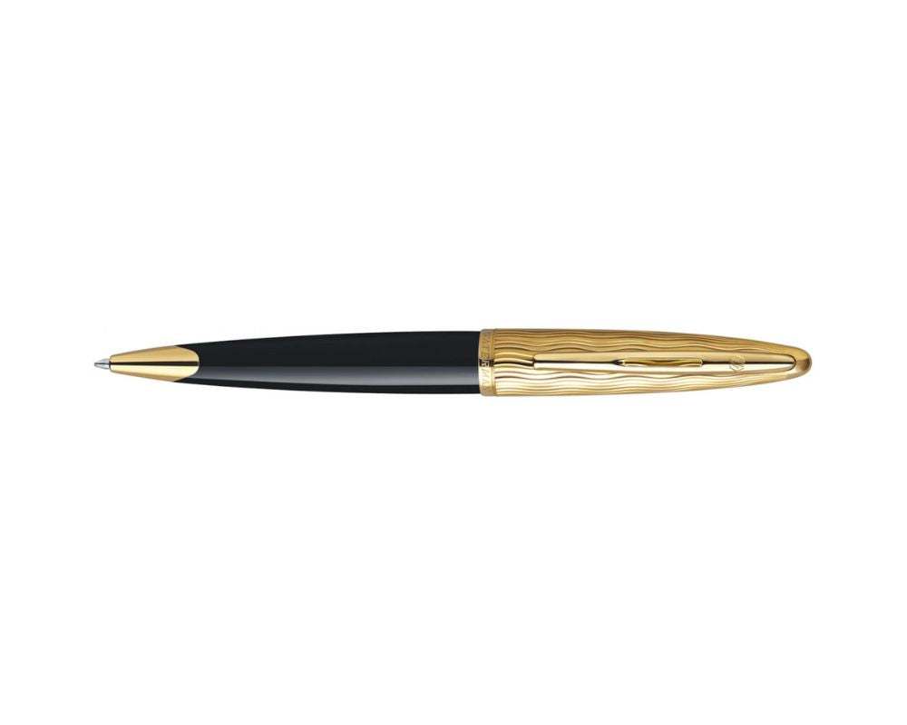 1771499 Waterman Carene Deluxe Essential Black GT Ballpoint Pen [E] S0909810 *
