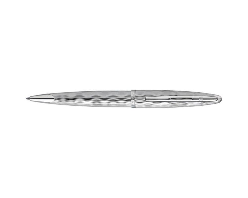 1771533 Waterman Carene Essential Silver ST Ballpoint Pen S0909890 *