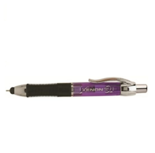 V6 30495 Box/DOZEN Itoya XS-300-PU XENON Amethyst Purple iPad Stylus Retractable Pen