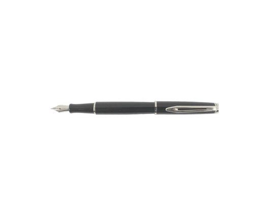 10542 Waterman Hemisphere Mars Black Medium Point Fountain Pen S0701970 *