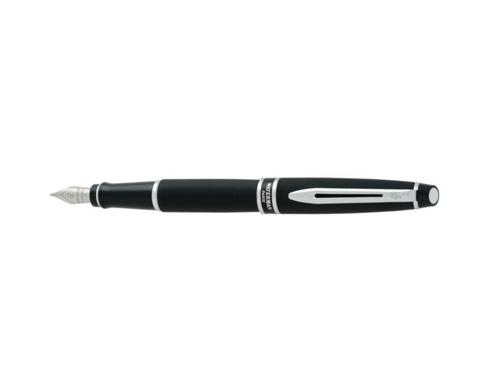 75310 Waterman Expert Matte Black Fine-Nib Fountain Pen [E]