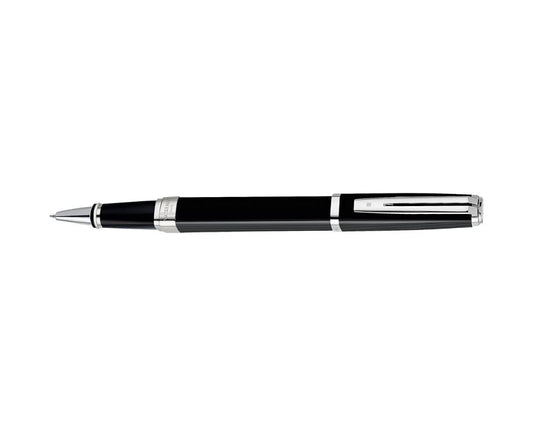 87520 Waterman Exception Slim Black ST Rollerball Pen [E] S0637070 *