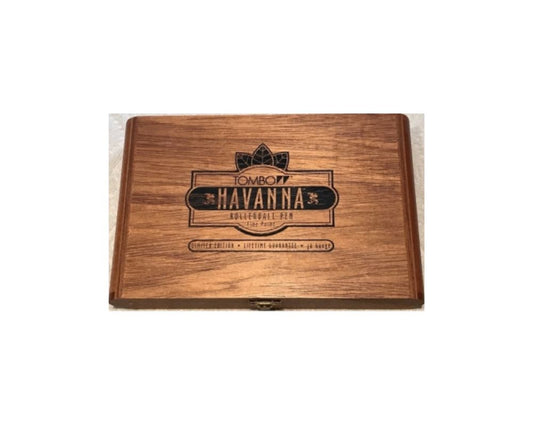 AA 55191 Tombow Havana Cedar Cigar Box / Humidor Collectable 10w 6.5d 1.5h inches