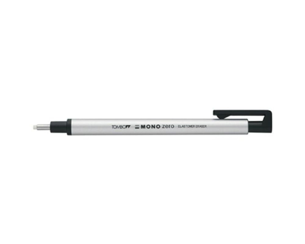 AF 57305 Box/DOZEN Tombow MONO Zero Silver Round Eraser - $2.75 ea -