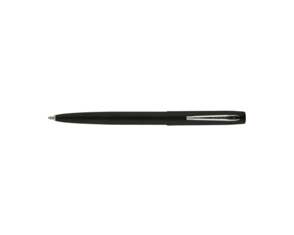 C0 82011 Fisher M4B/CT MILITARY - Black with Chrome Clip Space Pen [E] *