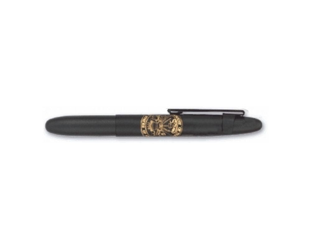 CF 84015 Fisher 400-B-CL-AR ARMY Insignia Matte Black BULLET Ballpoint w/clip [E] *