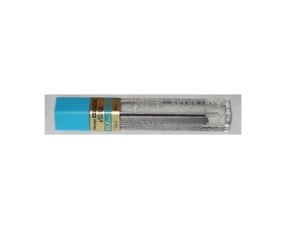 D6 80001 Fisher TAN-LEAD 12-PAK .7mm-60 Pentel H Lead Sticks *