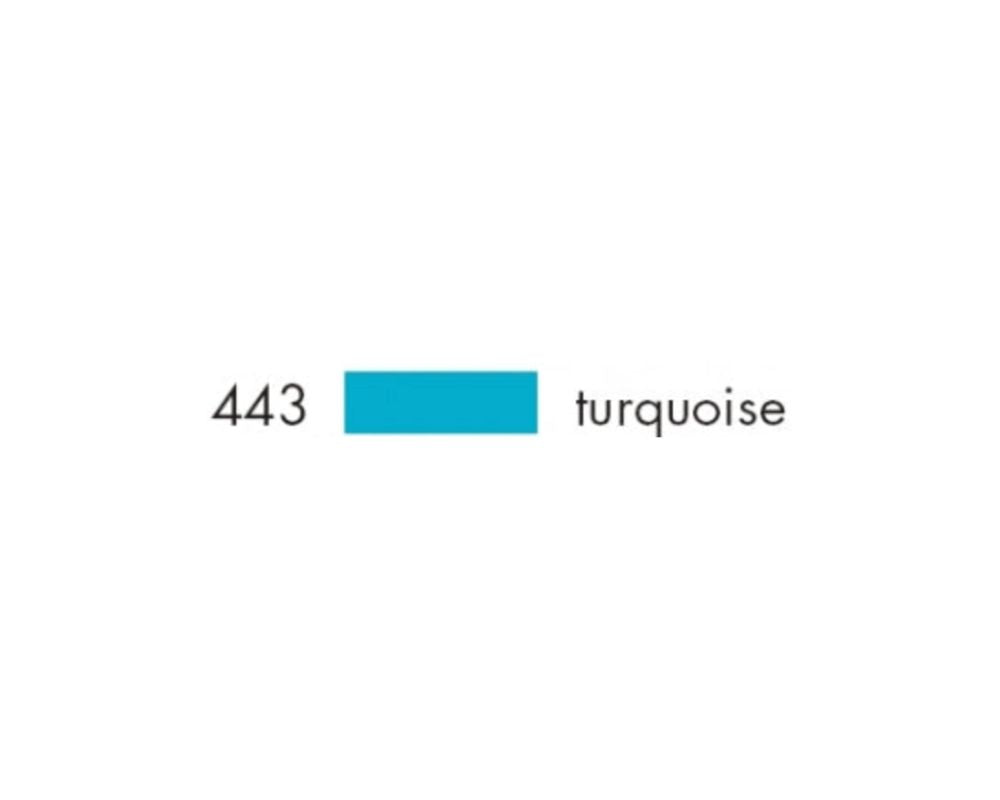 E1 56549 Box/SIX Tombow Dual Brush Pen ABT- 443 turquoise - $1.83 ea -