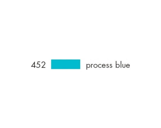 E1 56551 Box/SIX Tombow Dual Brush Pen ABT- 452 process blue - $1.83 ea -