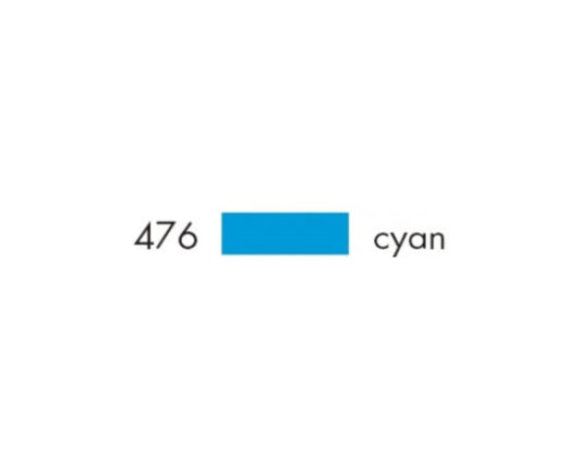 E1 56553 Box/SIX Tombow Dual Brush Pen ABT- 476 cyan - $1.83 ea -