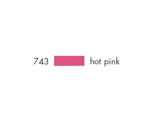 E1 56583 Box/SIX Tombow Dual Brush Pen ABT- 743 hot pink - $1.83 ea -