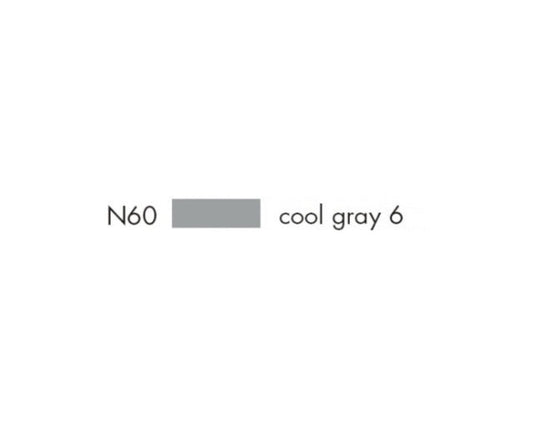 E1 56636 Tombow Dual Brush Pen ABT- N60 cool gray 6