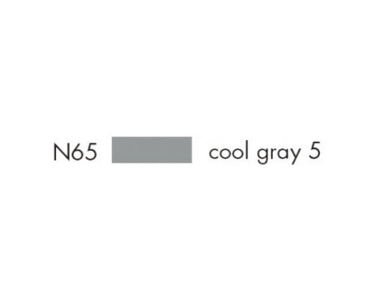 E1 56637 Box/SIX Tombow Dual Brush Pen ABT- N65 cool gray 5 - $1.83 ea -