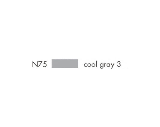 E1 56639 Tombow Dual Brush Pen ABT- N75 cool gray 3