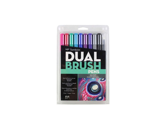 G0 56188 Tombow Set/ABT-10 Limited Edition GALAXY Brush Pens - 10 pens in case